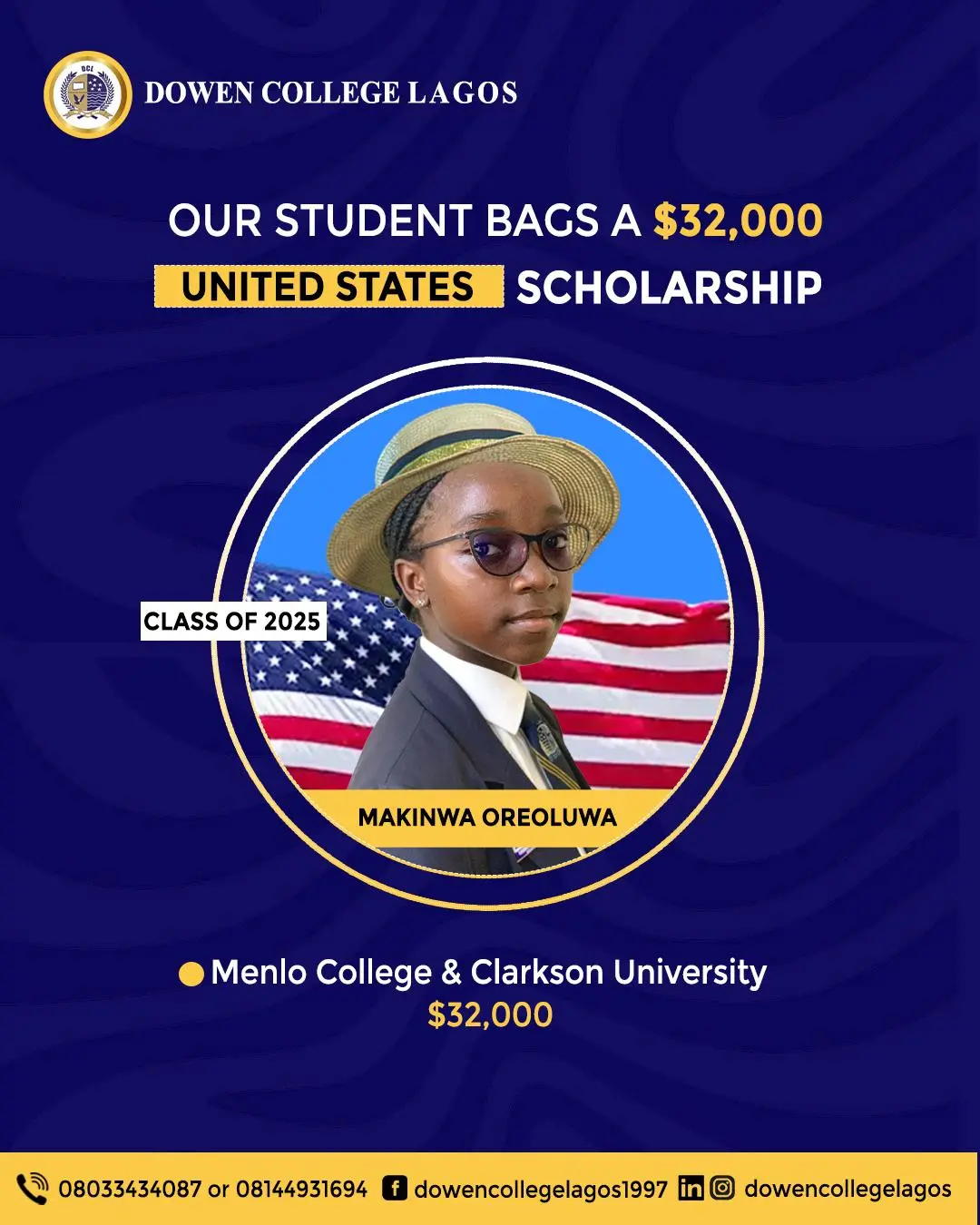 Dowen College IGCSE exam success celebration